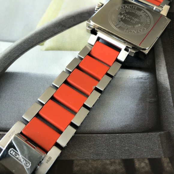 Coach Orange Logo Watch - Picture 10 of 11